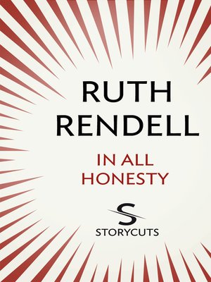 cover image of In All Honesty